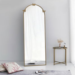 Hanah Home Espejo Cheval Portal A903 Oro Mate